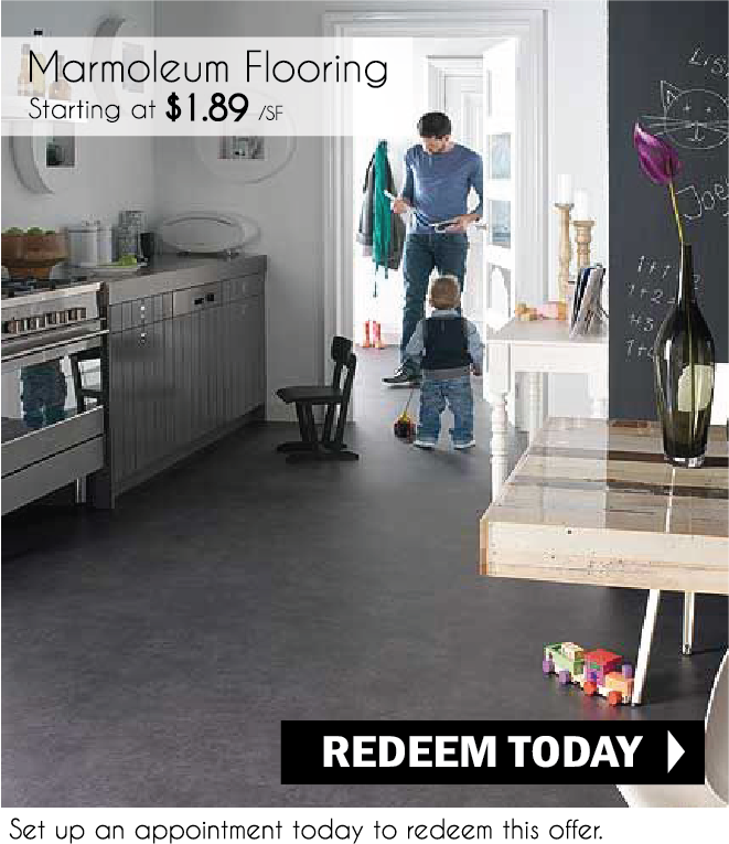 Marmoleum Discount Prices Installation