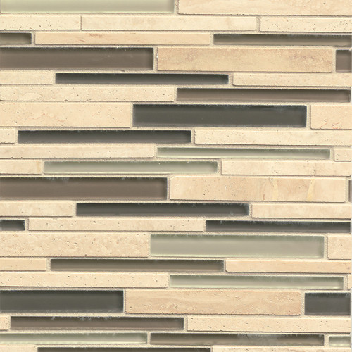 Rendezvous Falsetto Linear Glass Mix GLSILDFALRIB_1000