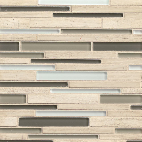 Rendezvous Stacatto Linear Glass Mix GLSILDSTARIB_1000