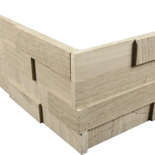 Athens Gray Honed Ledgerstone Corners MRBASHGRYLEDCNR_1000