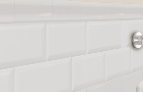 Beveled Ceramic Picture