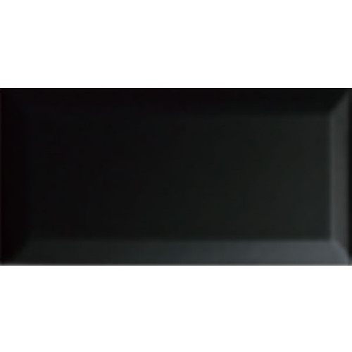 CC Black Gloss Beveled 3×6