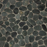 Pebble mosaic tiles