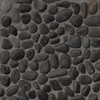 Pebble mosaic tiles