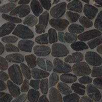 Pebble mosaic tiles