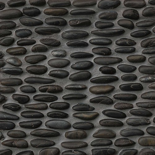 Creekside Panther Black Stacked Pebbles Polished DECHEMSTP-PB_1000