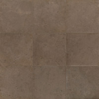 Marron Limestone Brushed 12x12
