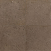 Marron Limestone Brushed 24x24