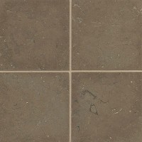 Marron Limestone Brushed 6x6