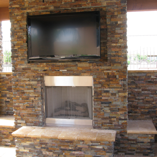 Multicolor Ledgerstone Installed