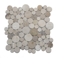 Round bubble sliced Pebbles