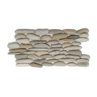 Golden standing pebbles