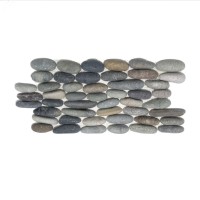 Multicolor standing pebbles